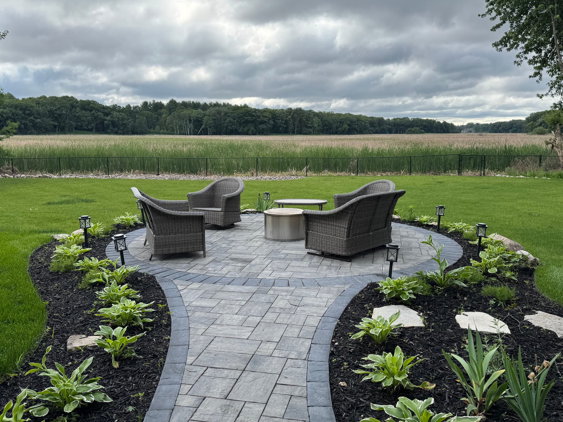 Gallery photos for Boulder Retaining Wall and Patio Prep Done Right in Wayzata: Image #3