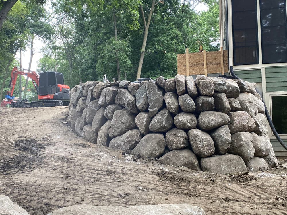 Boulder Retaining Walls image
